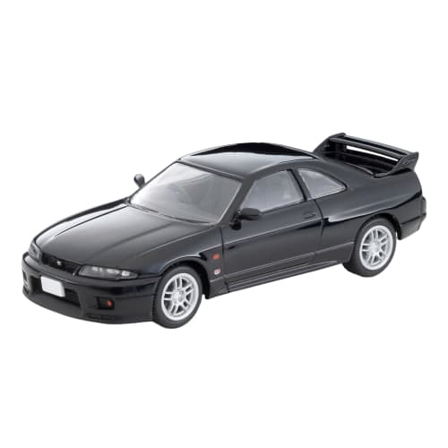 TOMYTEC Tomica Limited Vintage Neo 1/64 Scale LV-N308d Nissan Skyline GT-R V-spec Black 1995 Model (Finished Model) 336051