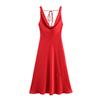 2025 European & American Silk Satin Camisole Dress - New Summer Design