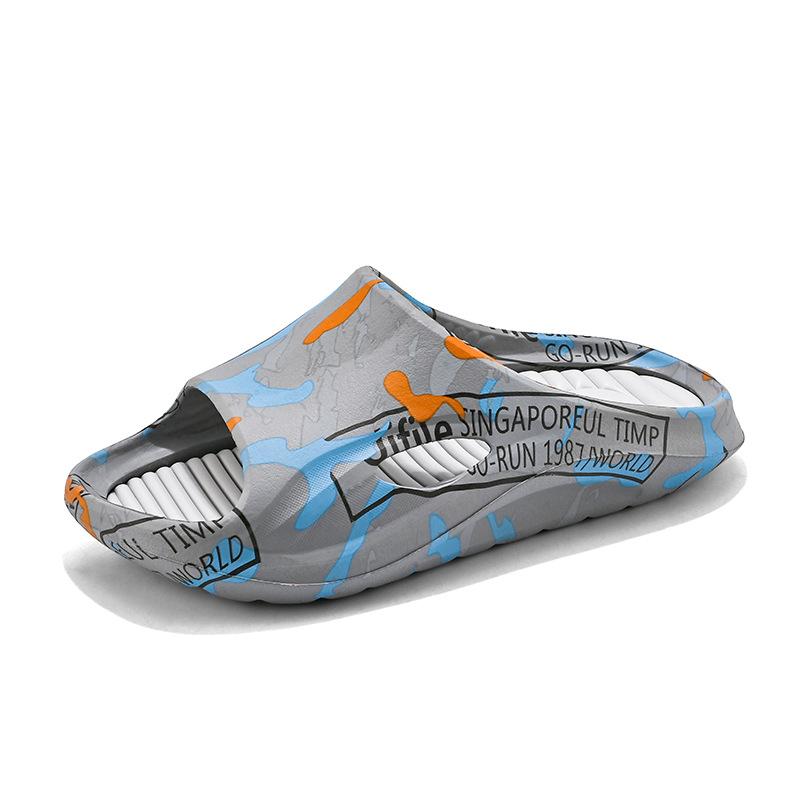 

Slippers couple summer home indoor non-slip outdoor wear dual-purpose sports outdoor stepping on shit cool slippers men s shoes 45