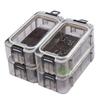 1/4Pcs Waterproof Tackle Box Baits Hook Organizers Container Sea Fishing Tackle Box Luminously Fishing Accessory Box