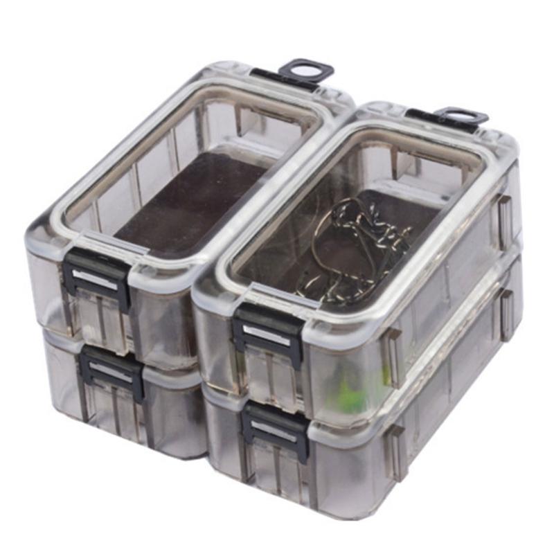 1/4Pcs Waterproof Tackle Box Baits Hook Organizers Container Sea Fishing Tackle Box Luminously Fishing Accessory Box
