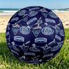Dallas Cowboys Print Size 5 Soccer Ball, PU Wear Resistant Football for Match Training and Daily Practice, Birthday Gift for Soccer Fans