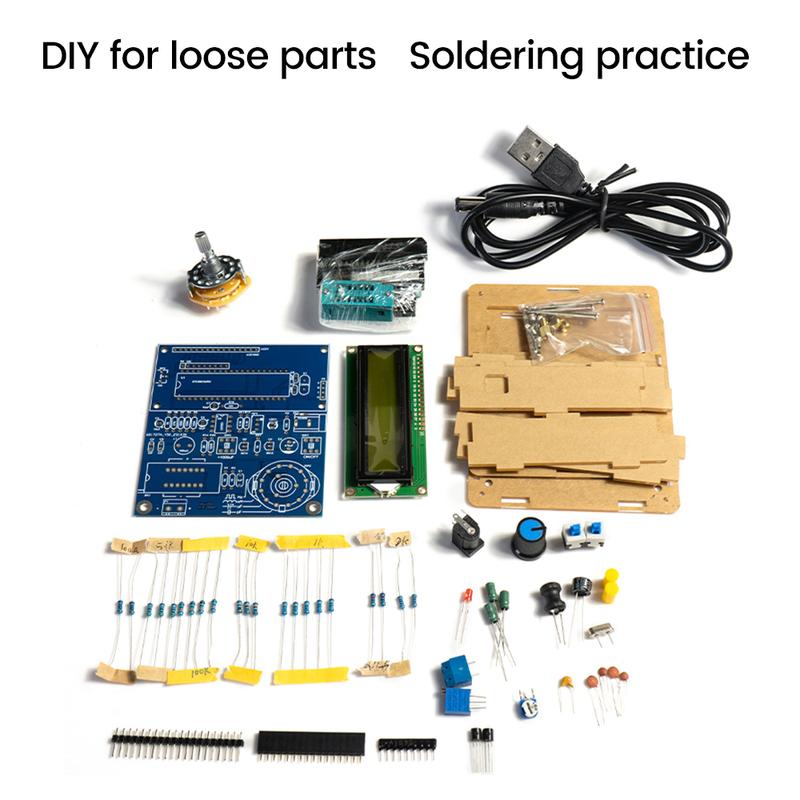 DC5V High Precision Digital Inductance and Capacitance Meter LCD Frequency Meter DIY Electronics Kit