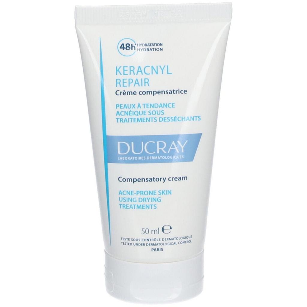 Ducray, Keracnyl, Hydroxydecine, Anti-Imperfections, Daily, Cream, For Face, 50 ml