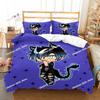 3D Gacha Life Beding Set Printed Bed Linen Set With Pilowcase Bed Soft Duvet Cover Soft Single Double Quen Super King-Sized Dimensionsd Dimensions
