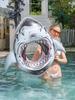 New Shark Swimming Circle Adult Swimming Circle Wholesale Summer Swimming Pool Water Supplies Inflatable Swimming Circle