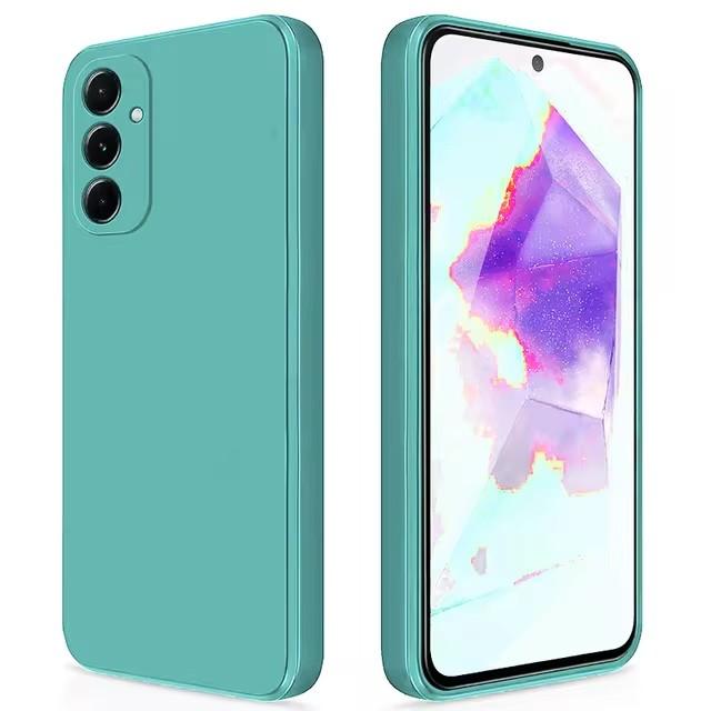 Funda For Samsung A55 5G Case For Samsung Galaxy A55 A54  A 55 5G Cover Funda TPU Cases Shockproof Liquid Silicone Soft Cover