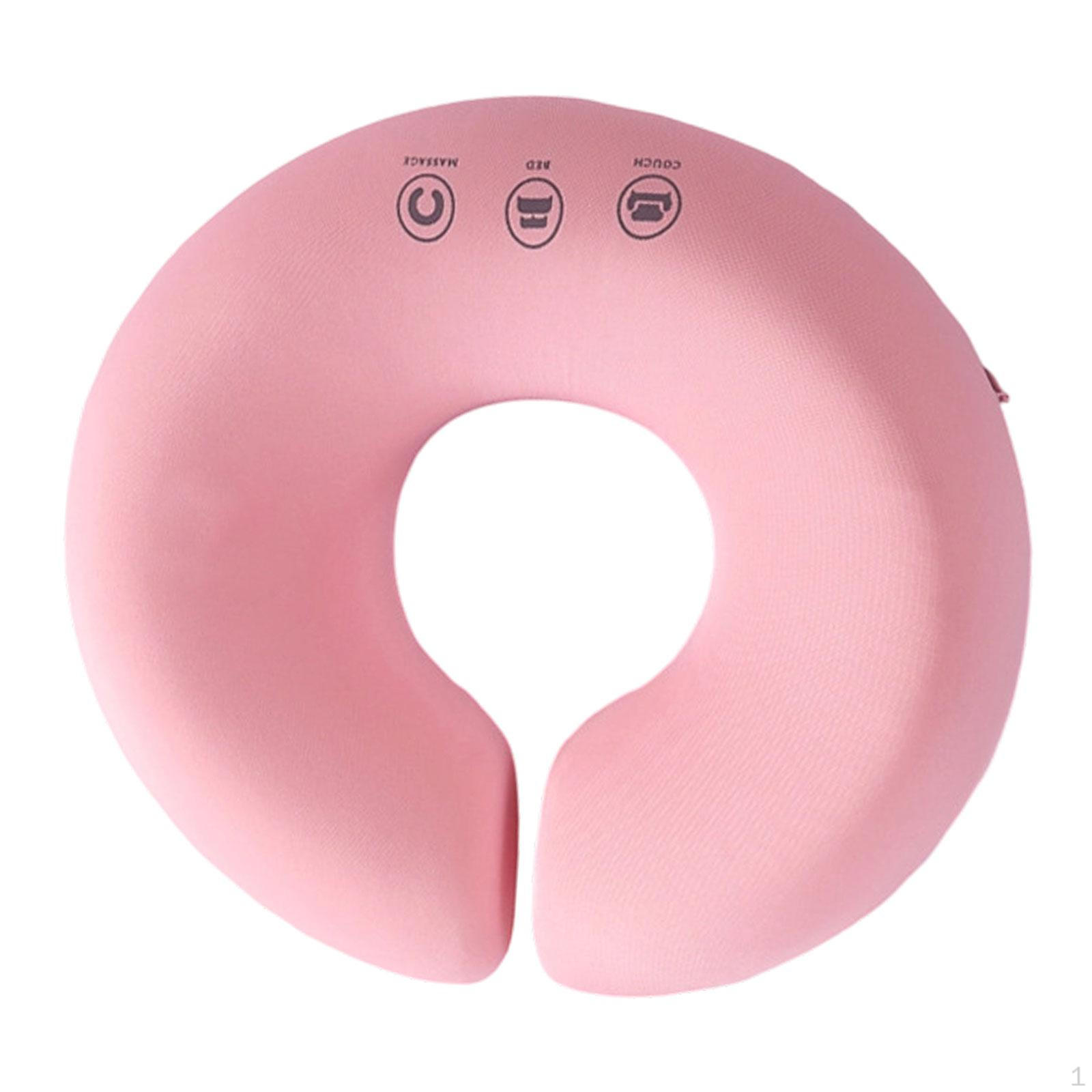 

Подушка для массажа лица и спины, Идеальна для сна, Практичная, На молнии, Универсальная, Для дома, розовый