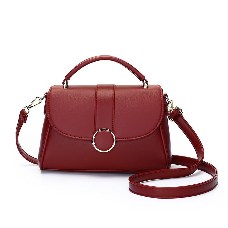 Damentasche neu urban schlicht große Kapazität Mode tragbar Messenger Schultertasche