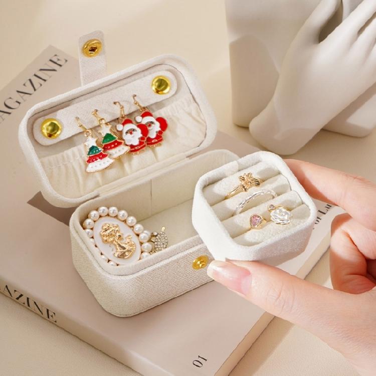 PU Leathers Velvets Jewelry Organizer Travel Jewelry Box Earrings Necklace Stand