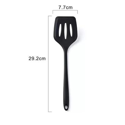 Durable Wide Silicone Spatula Heat Resistant Soft Nonstick Turner Flexible Non Stick Cooking Shovel Omelette Tool