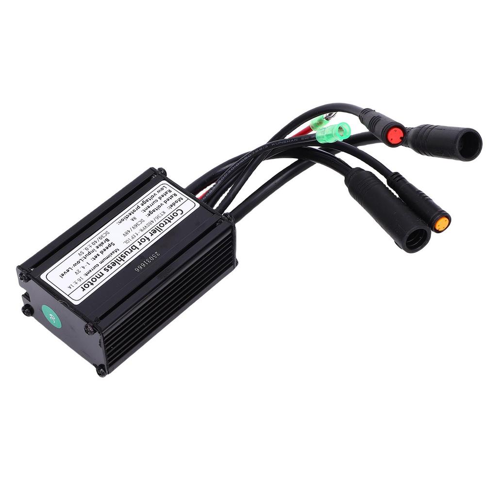 Elektrofahrrad Motorcontroller Aluminiumlegierung 6 Röhren Elektrischer Sinuswellen-Controller für 250W 350W Motor