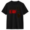 El Fary Spanish Retro () T Shirt Summer Trendy Cool TShirts Cotton O Neck Oversize Top Tees Short Sleeve Vintage Tshirt