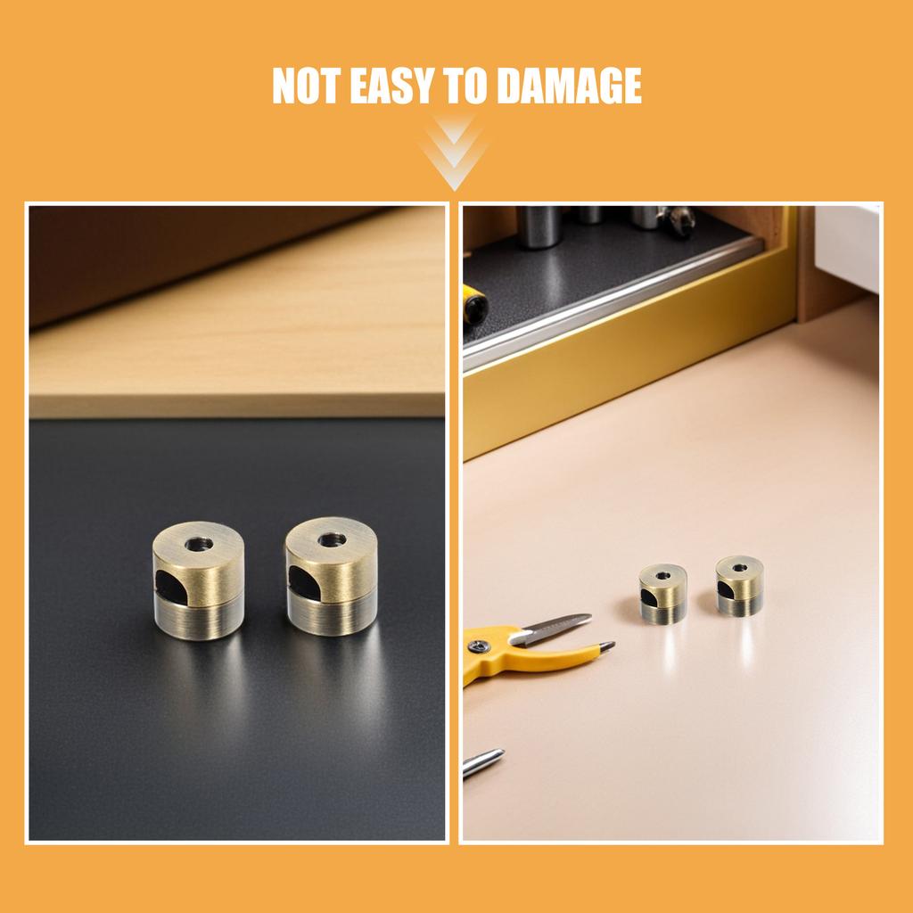 6 Stück Kabelhalter im Vintage-Stil Aluminium-Kabelclips Pendelleuchte Deckenleuchte Draht-Organizer Verstellbare Kabelhalterungen