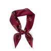 Korean version of simple rose light and ripe style temperament small square scarf silk scarf autumn and winter atmosphere retro herringbone