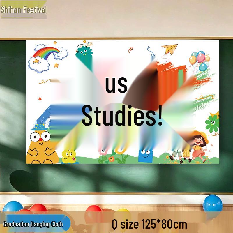 Kindergarten Graduation Ceremony Decorations: Classroom Banners & Photo Props