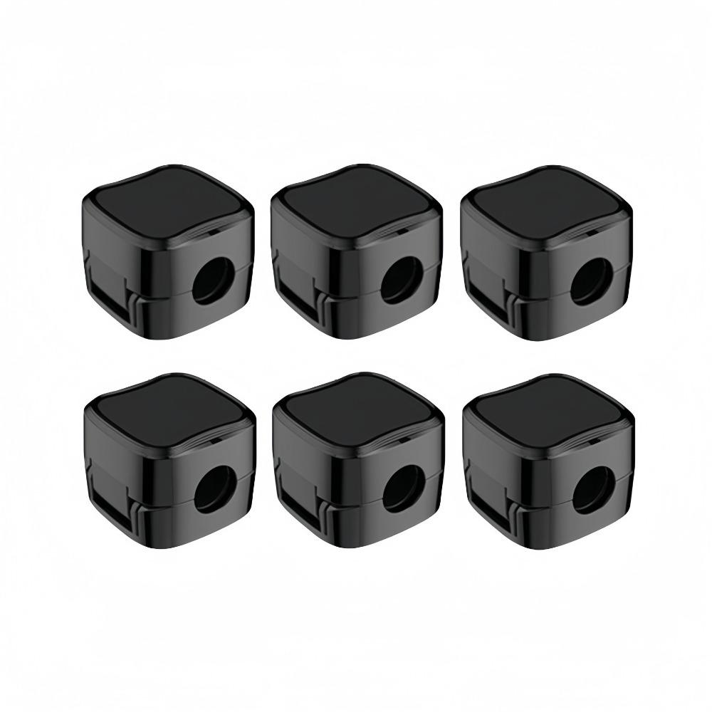 6pcs/bag Magnetic Cable Clip Cable Holder Adhesive Wire Keeper Cord Cable Organizer for Home CUnder Desk Management