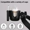 Baby Pram Milk Bottle Rack 360° Rotate Mobile Phone Holder Water Cup Holder  Stroller Accessories