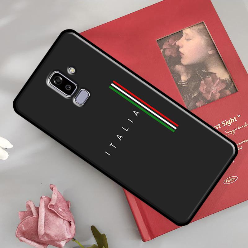 

Italy Flag For Samsung Galaxy J1 J3 J5 J7 2016 A3 A5 2017 J6 J4 Plus J8 A6 A7 A8 A9 2018 Phone Case J3 2016 - J310