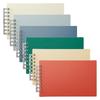 LIHIT LAB Open Ring Large 8 50 Slate Pack of Notebook, Size, Holes, Sheets, Blue, 10, N2670-11_10
