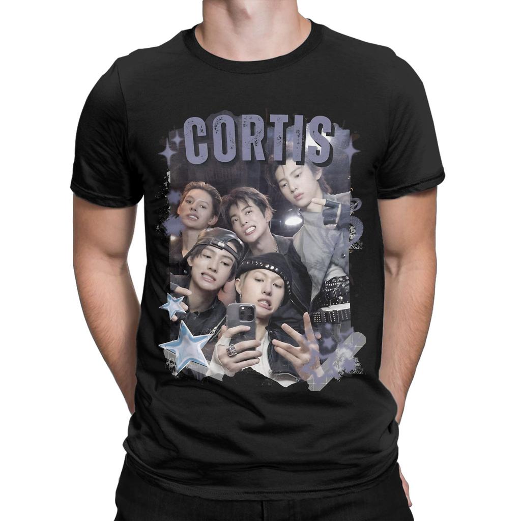 Unisex Unisex CORTIS Kpop Boy Group T Shirt 100 Cotton Clothing Funny Short Sleeve Round Collar Tees Unique TShirt