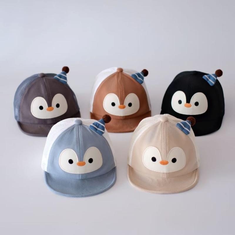 Baby Hat Summer Sun Cap Cute Duckbill Girls Boys Penguin Cap Toddler Infant Thin Sunscreen Baseball Kids Cap
