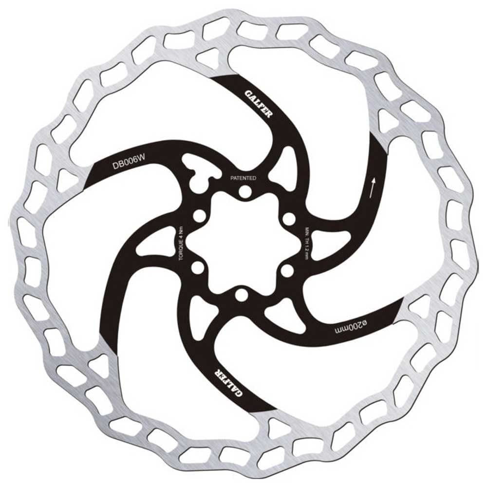 

GALFER BRAKING SYSTEMS Тормозной диск DB006W2 DISC WAVE MTB (6 болтов) 200/2.0мм