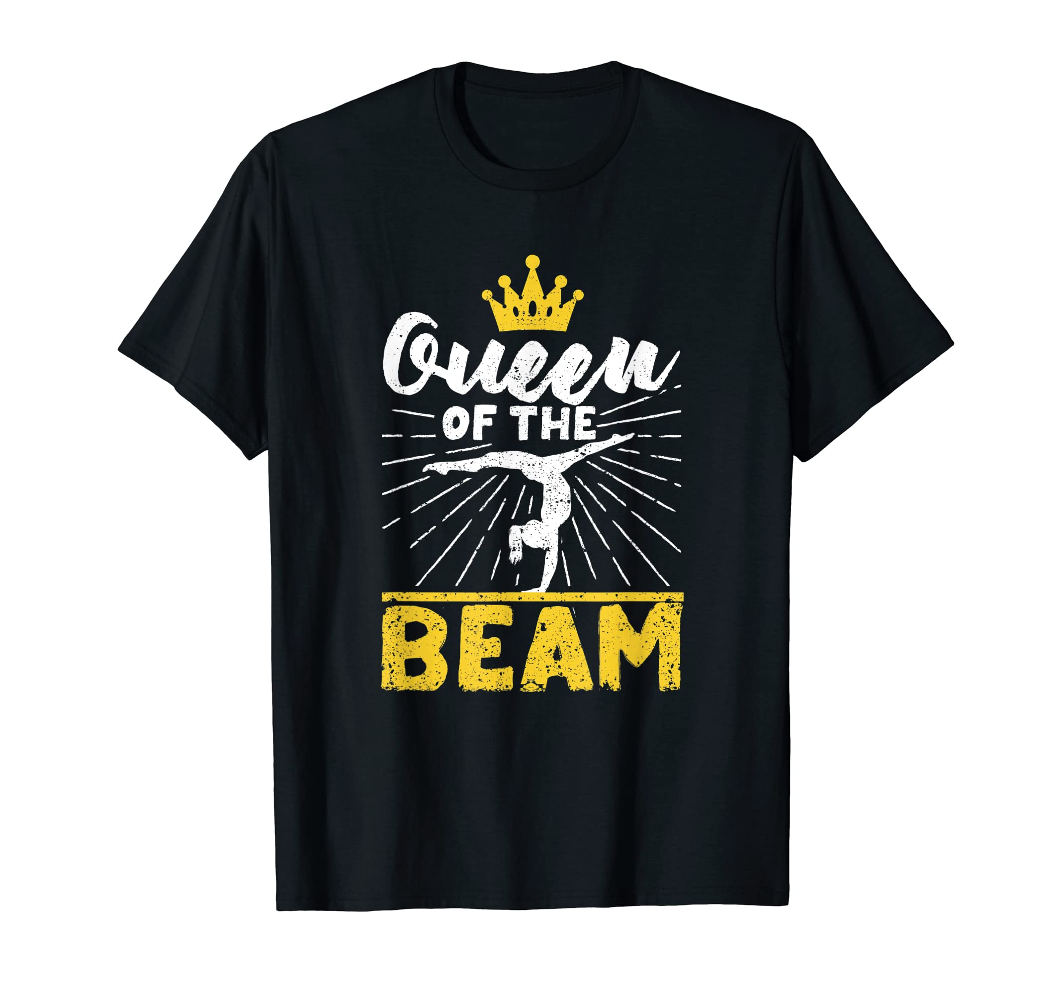 

Футболка Queen Of The Beam Funny Gymnast Fan Gymnastics Training