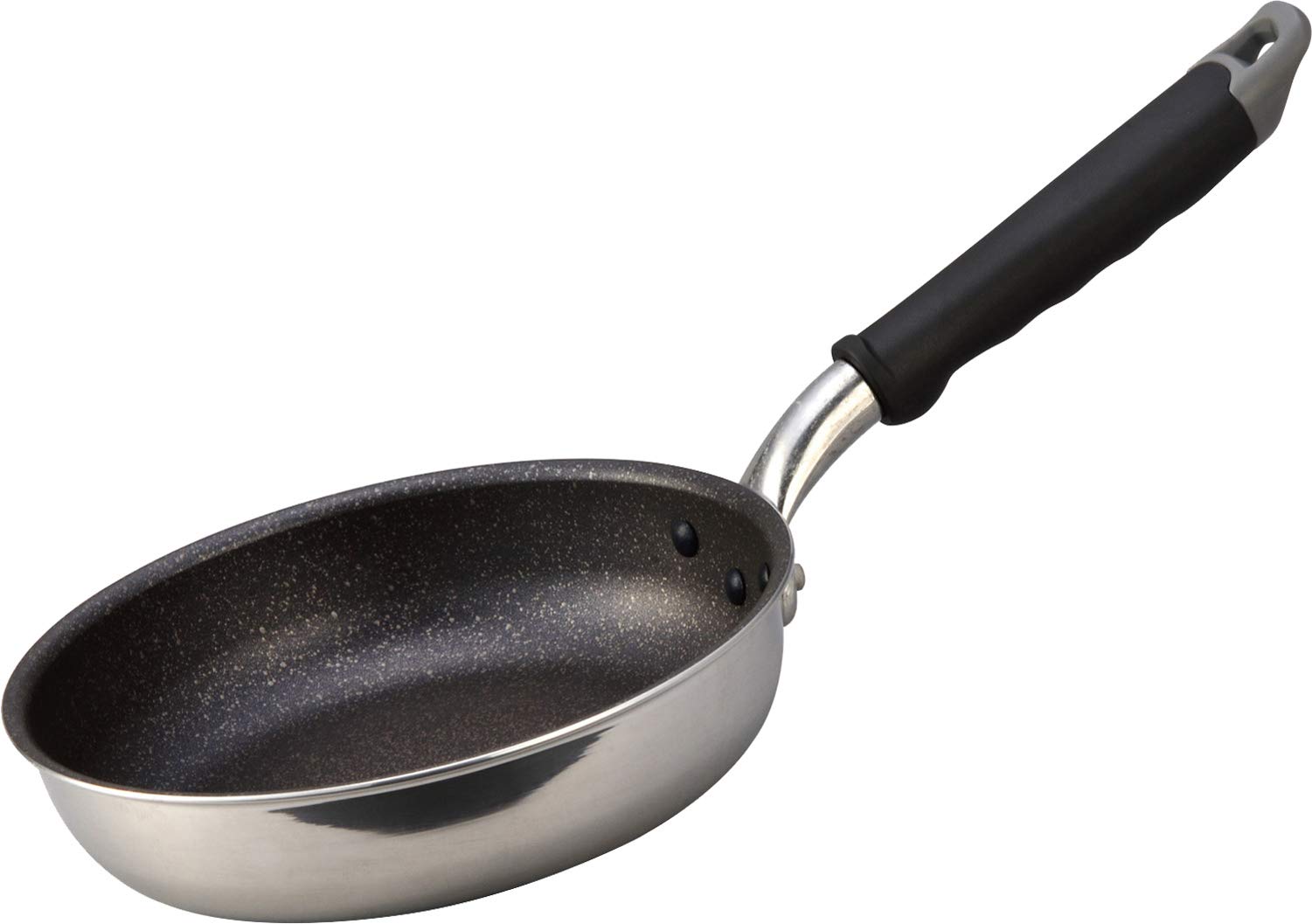 

Hokuriku Aluminum Frying Pan 20cm Lightweight Aluminum Compatible with IH Made in Japan Depth Deep Wide base Lightweight Convenient shape for various