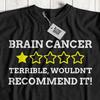 Unisex Lustiges Hirntumor T-Shirt Lustige Schädeloperation Geschenke Tumor Operation Genesung