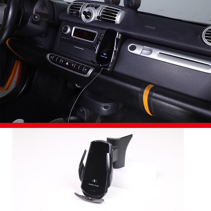 

Для Benz smart 451 Fortwo 2011-2015 Автомобільний центральний блок керування Тримач для мобільного телефону Тримач для GPS-навігації Аксесуари для сидінь автомобіля Style C