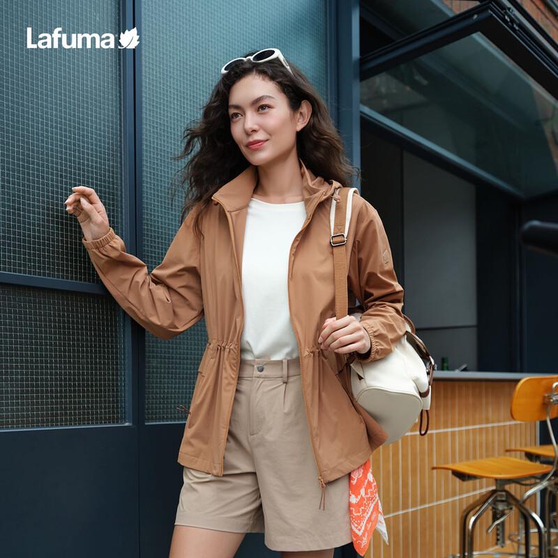 LAFUMA Women s Lightweight Water-Repellent Hooded Jacket 42