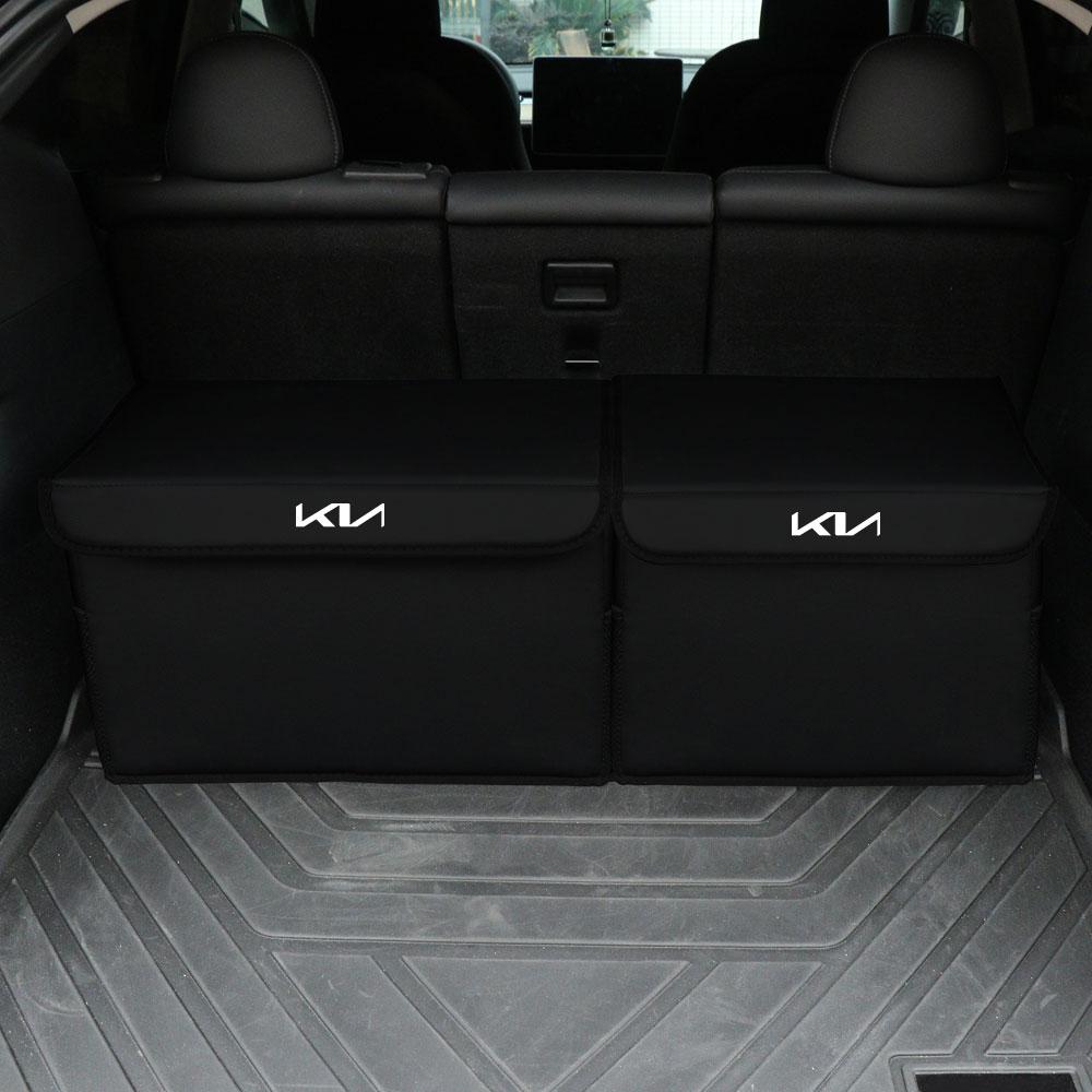 Large Capacity Car Trunk Storage Bag Soft Felt Organizer Box Accessories for KIA Sportage Ceed Sorento Optima Picanto Rio Soul