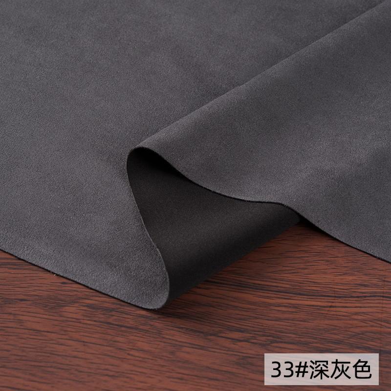 Suede Knitted Air Layer Fabric Brushed Elasticity High Quality Soft Smooth Delicate for Sewing Clothes 860g/m