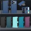 Apple 17 Pro Max Solid Color Zipper Wallet Case for Nine Cards – Compatible with iPhone 16/15/14