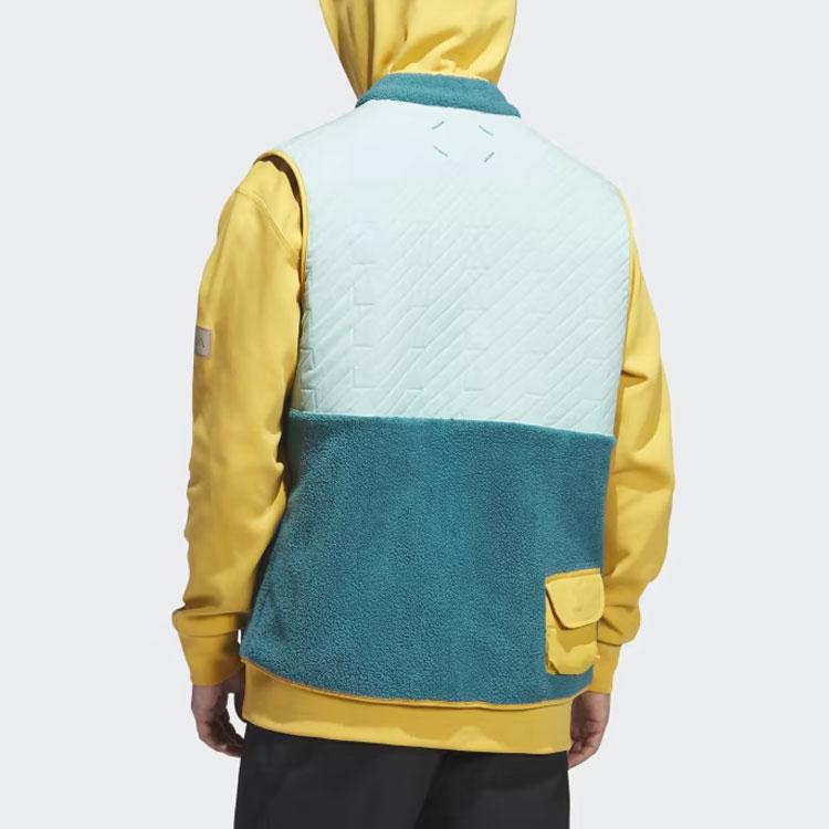 New Adidas Vests Men Green IB1967