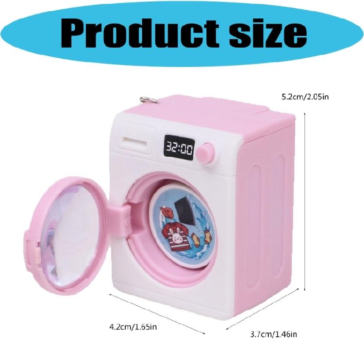 Charming Cartoon Laundry Keychain ABS Made Sturdy Ornament Stress Relief Keychain Ideal For Gifts And Daily Use
