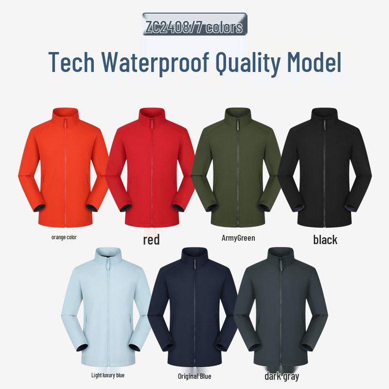 

High-End Autumn/Winter Windproof Workwear Jacket with Custom Logo XXXXL