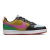 Nike Court Borough Low Recraft GS Dance Kids Sneakers Black Bronzine Light-Armory-Blue DV5456-004