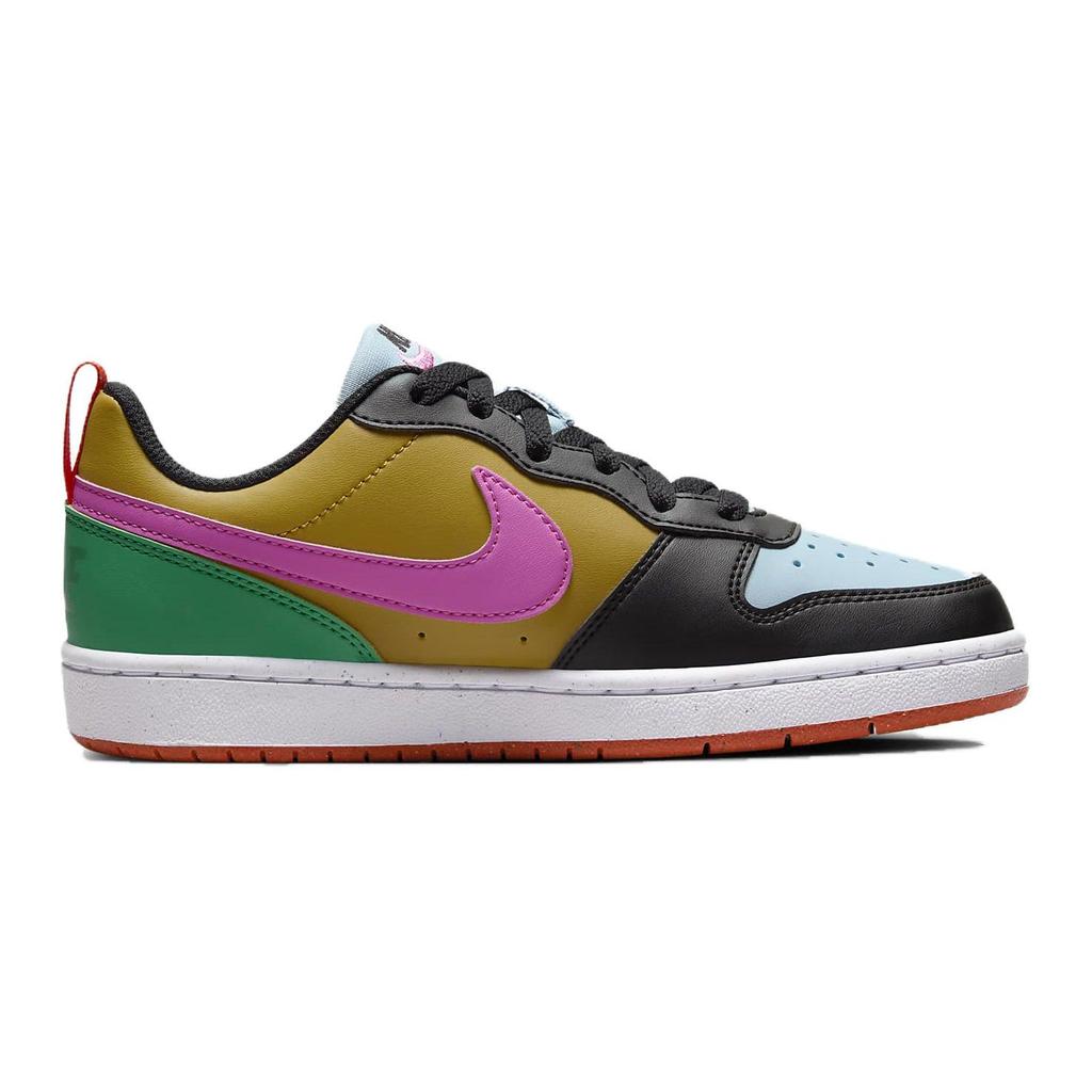 Nike Court Borough Low Recraft GS Dance Kids Sneakers Black Bronzine Light-Armory-Blue DV5456-004