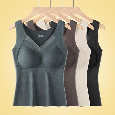 Damen Thermovest aus Graphen-Samt mit festem Cup