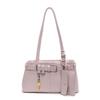 Niche Silver Underarm Bag Women's Spring and Summer New Trendy Fashion Handbag Simple and Versatile Shoulder Bag