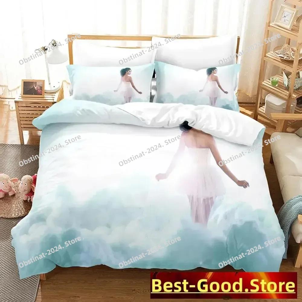 Sexy Selena Gomez Beding Set Single Twin Ful Quen King-Sized Dimensionsd Dimensions Bed Linen Set Adult People Kid Bedrom Duvetcover Sets Anime Parure