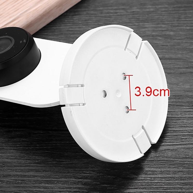 Universal Adjustable Security Camera Wall Mount Stand for 360 Degree Rotation and Secure Installation In Home or Office