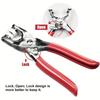 200pcs Metal Sewing Buttons And 1pc Snap Fastener Pliers Set - Easy DIY Clothes Buckle Installation