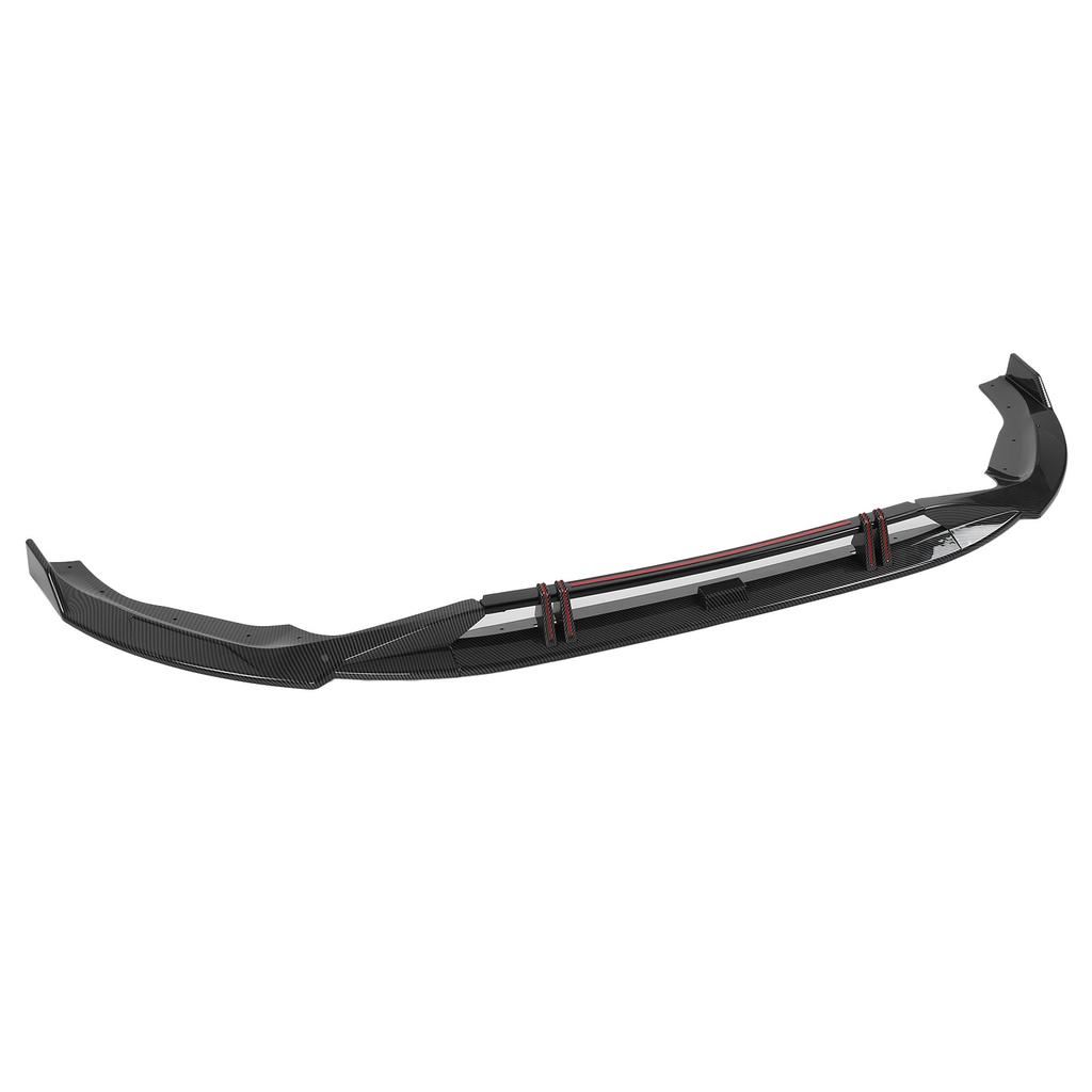 Front Bumper Lip Spoiler Carbon Fiber Style Car Modification Part Fit for A5 B9 Sport 2020 2021