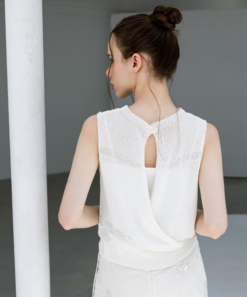 HYFVE Backless Knit Sleeveless