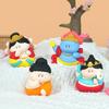 Relating To The Little Bodhisattva Figurine, This Cute Little Figurine Is A Cartoon Gift Made of Resin, and It Is A Shockproof Toy.
