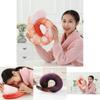 Tcmy Fashion Peeled Prawns Plush U Neck Pillow For Travel And Nap Shrimp Cushion Jelly Toy