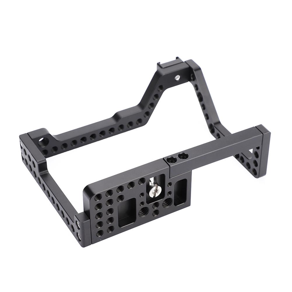 Aluminium Alloy 1 4 Screw Multiple Holes Camera Cage Rig for Panasonic GH4 5